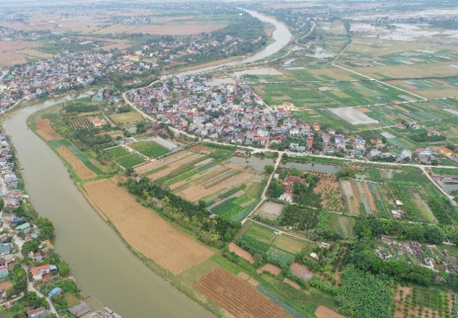 Thiết lập hệ thống hạ tầng xanh trong quy hoạch xây dựng vùng huyện thuộc thành phố Hà Nội